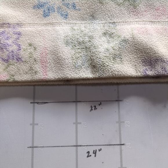 Liz Claiborne Fleece Sweater Womens PM Petite White Cottage Villager Sport - Picture 8 of 8